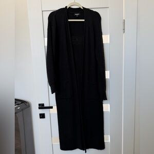 Express Women's Black Long Cardigan
